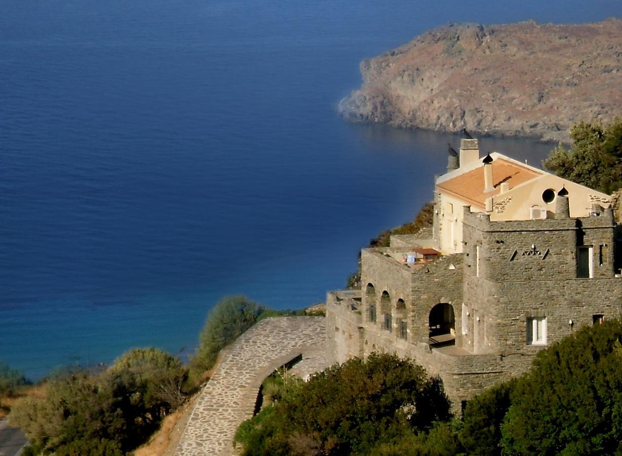 Aegean Castle Andros - Adults Only Aparthotel Agia Eleousa Exterior photo